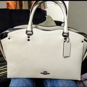 Brand New Coach purse with crossbody detachable strap.